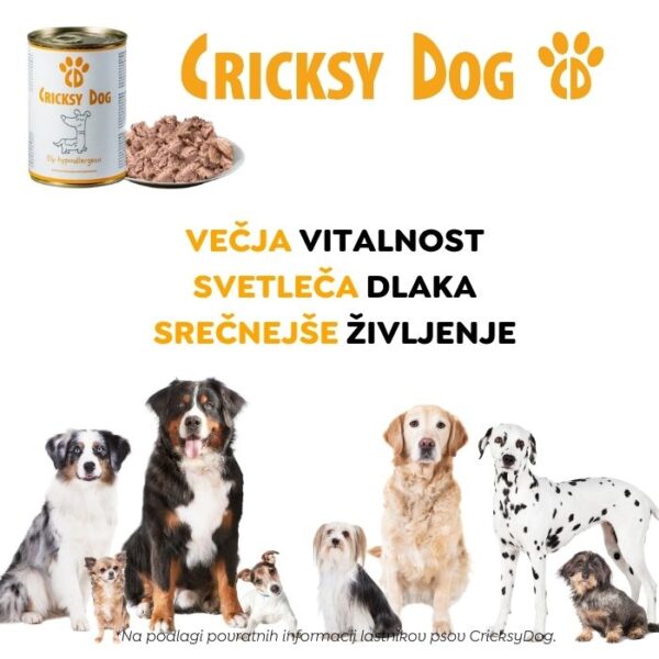 Ely hipoalergena mokra pasja hrana z jagnjetino (premium formula brez pšeničnega glutena in piščančjega mesa) - 400 g - Image 8