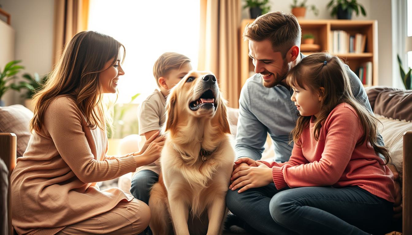 Odnos psa s člani družine