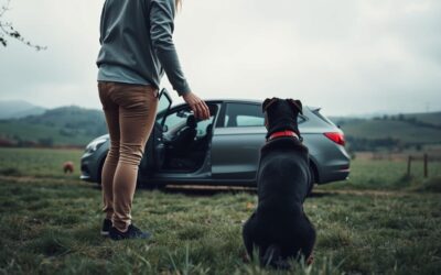 Privajanje psa na avtomobile – Vse, kar moraš vedeti o tem!