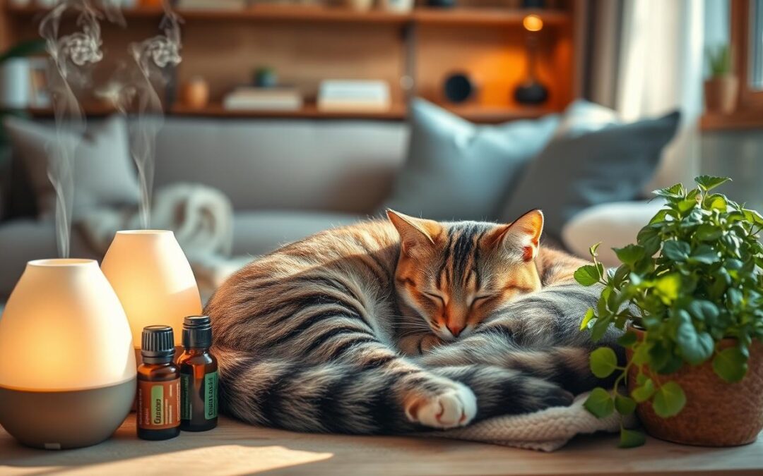 Aromaterapija za mačke – Vse, kar moraš vedeti o tem!