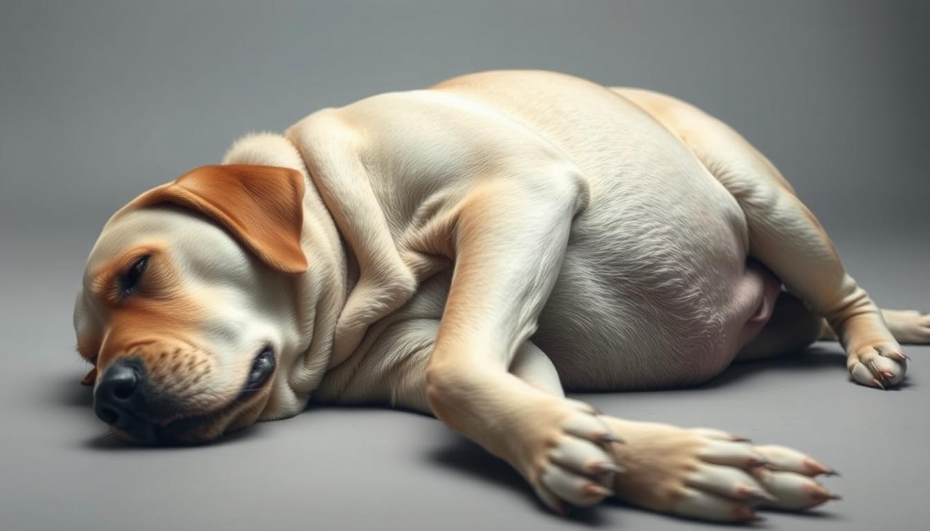 prekomerna teža pri labradorcu
