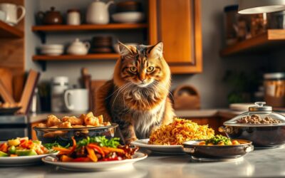 Sezonska prehrana mačke – Vse, kar moraš vedeti o tem!