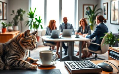Mačji blog 21 Odnosi mačke s sodelavci – Vse, kar moraš vedeti o tem!