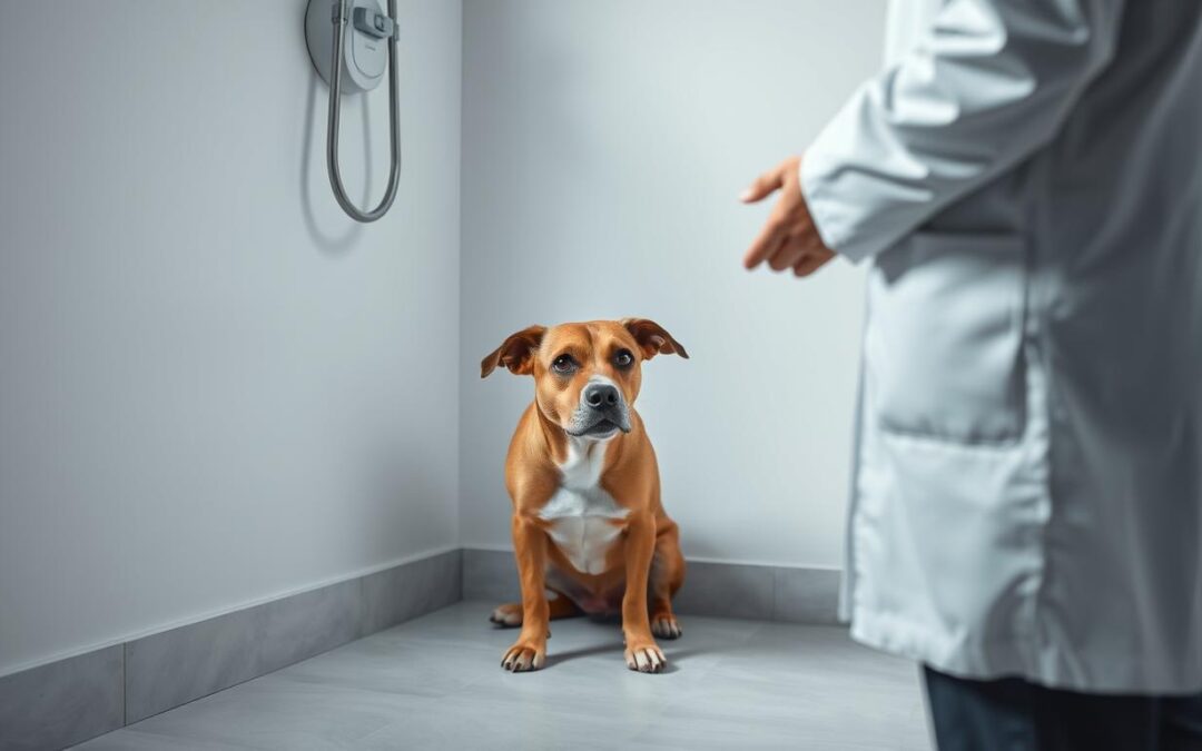 pes se boji veterinarja