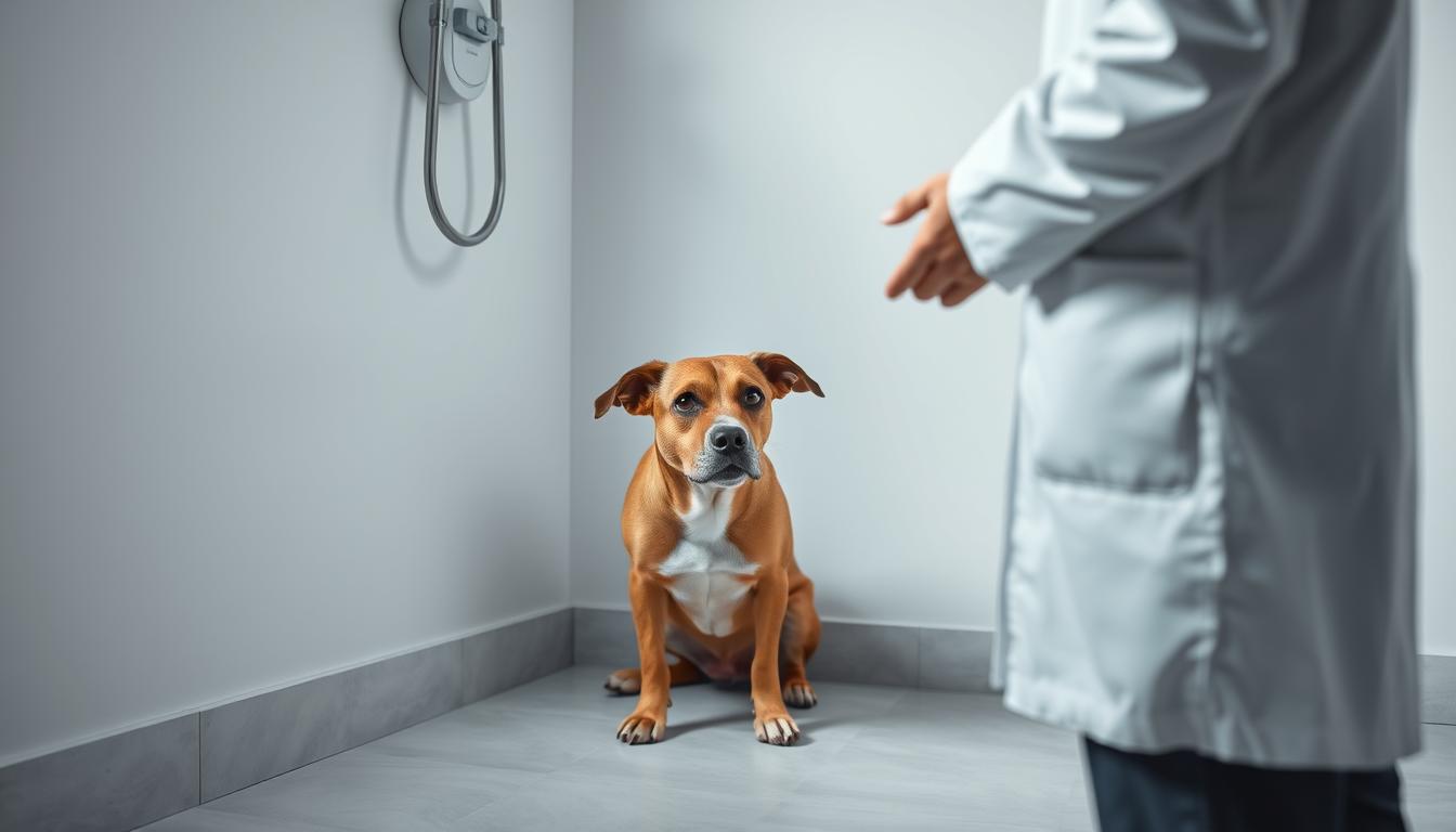 pes se boji veterinarja
