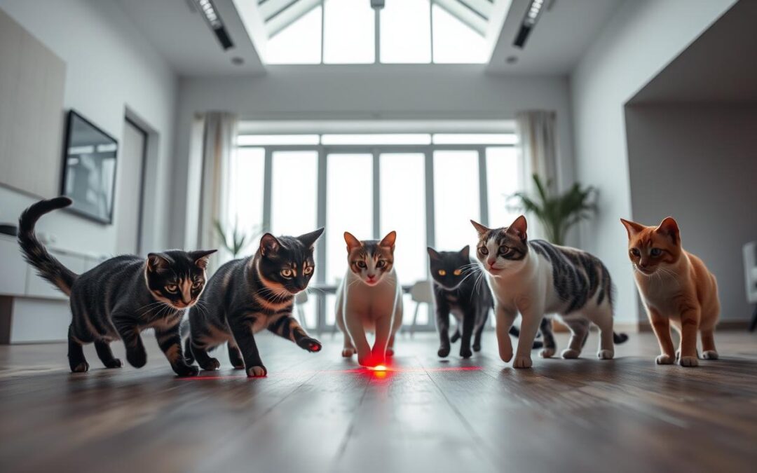 vadba z laserjem za mačke