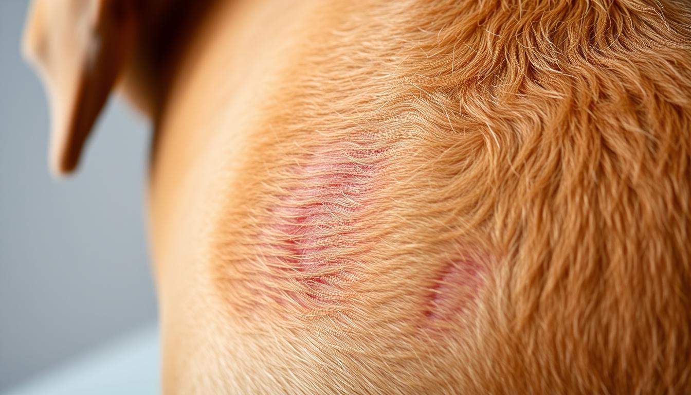 zariscna-izguba-dlake-pri-psu žariščna izguba dlake pri psu