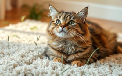 Mačka bruha po uživanju trave – kaj ji dati?