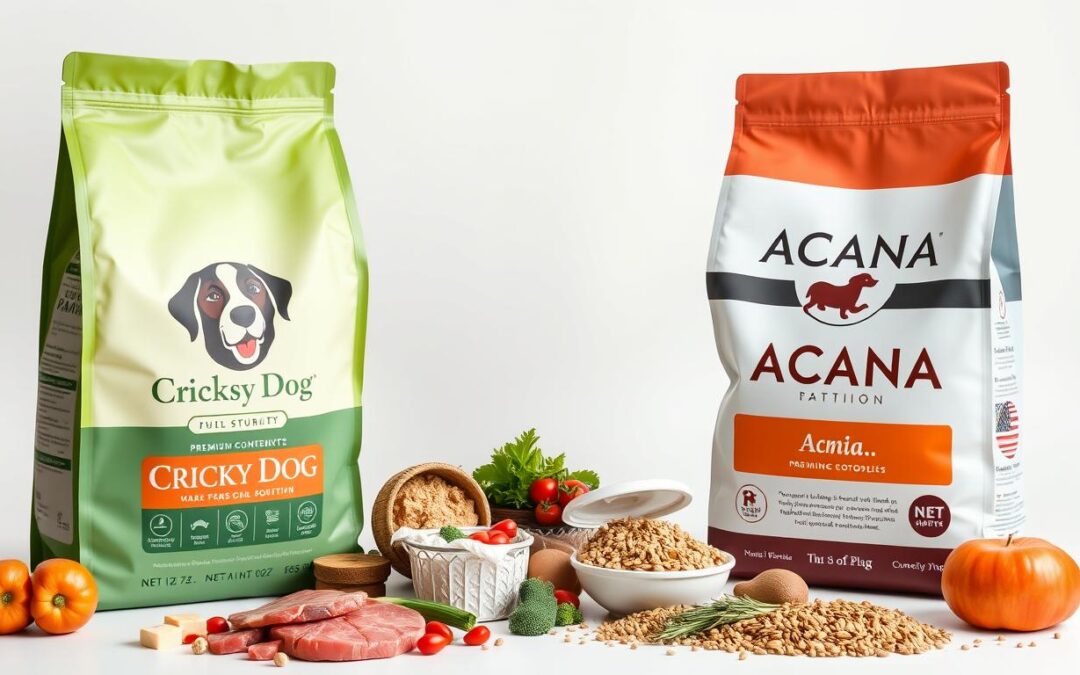 CricksyDog vs Acana – cena, sestava, prebavljivost