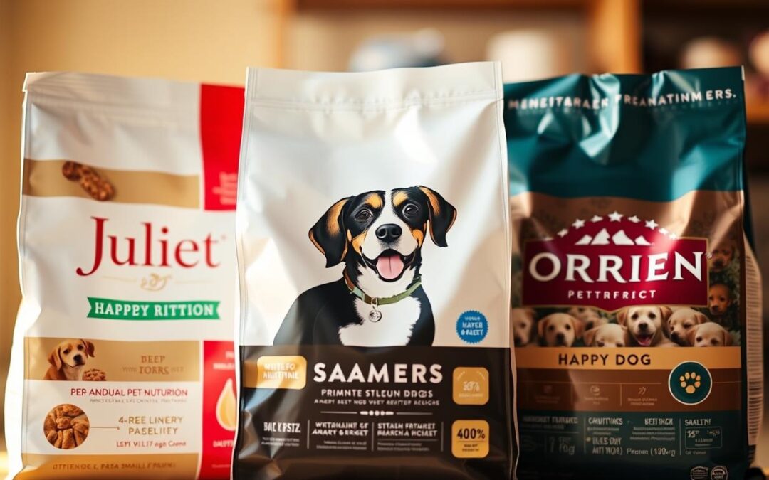 Med hrano za male pse: Juliet, Happy Dog ali Orijen?