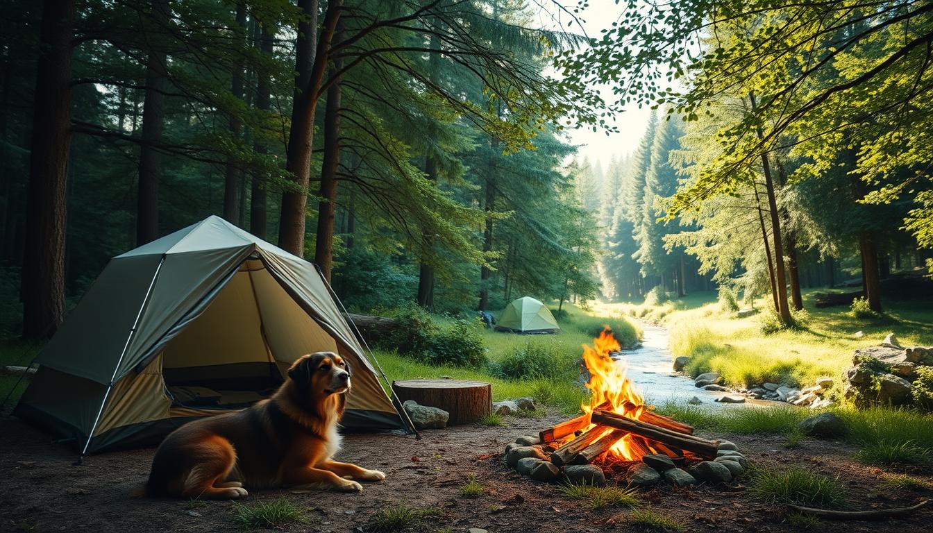 kampiranje-s-psom-poletje kampiranje s psom poletje