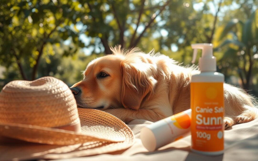 krema za sonce za psa poletje