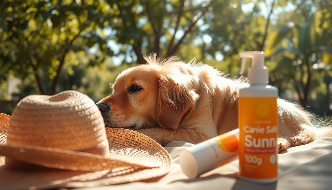 krema za sonce za psa poletje