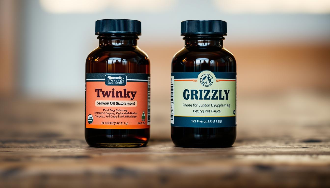 lososovo olje twinky vs grizzly za pse