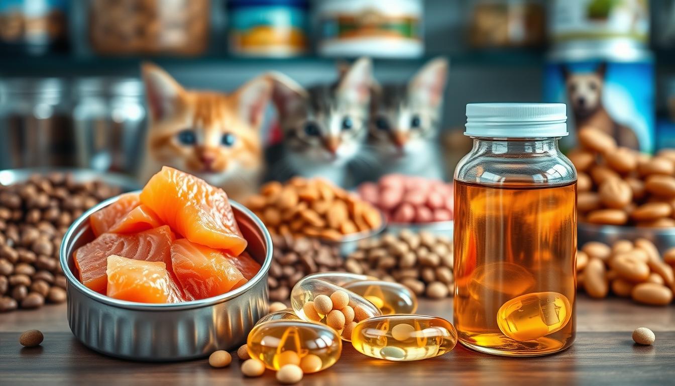 lososovo olje vs ribja hrana za mačke