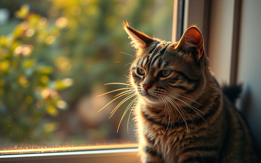 Alergija na prah poleti – kako vpliva na mačko?