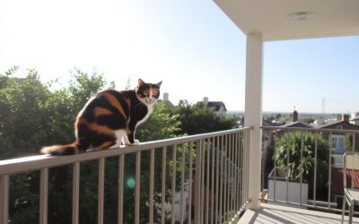 Mačka in odprt balkon – varnostni nasveti