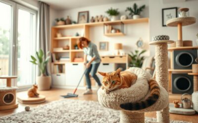 Poletno čiščenje – alergijske reakcije mačk