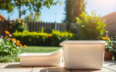 Kako razkužiti mačje stranišče poleti?