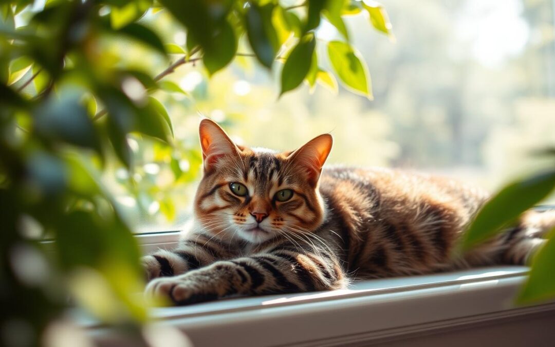 Depresija pri mački poleti? Da, lahko se zgodi