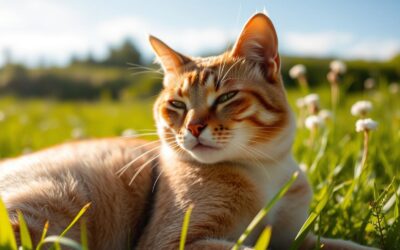 Mačji blog 18 Težave z dihanjem pri mačkah poleti