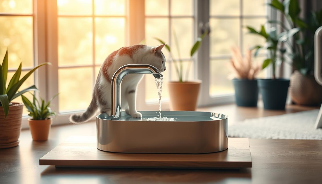 macka-poletje-fontana mačka poletje fontana