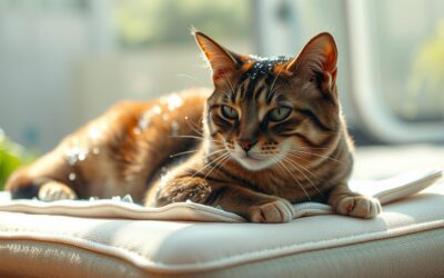 Mačji blog 17 Mokra hladilna odeja – ali deluje pri mačkah poleti?