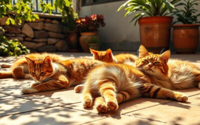 Mačji blog 20 Strah pred vodo – kaj storiti v poletni vročini?