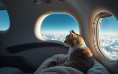Mačji blog 21 Let z letalom z mačko poleti – je mogoče?