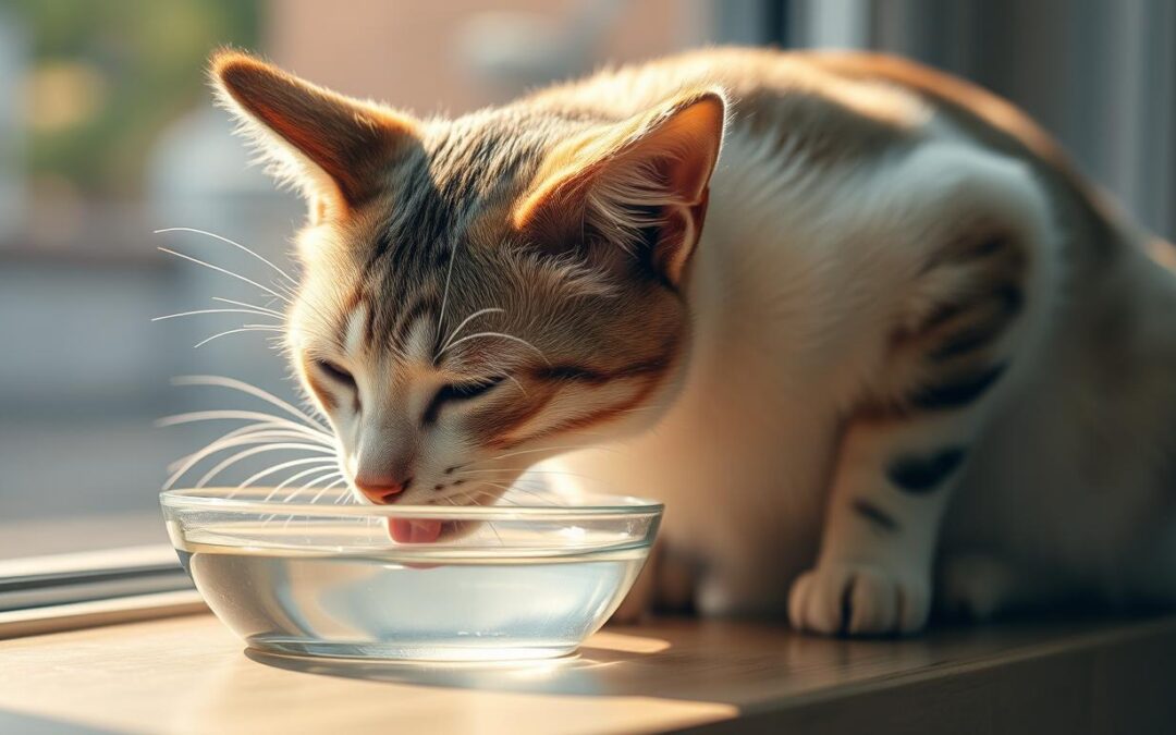 Kako pogosto menjati vodo za mačko poleti?