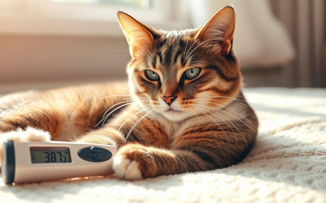 Merjenje temperature pri mački – kdaj je poleti upravičeno?