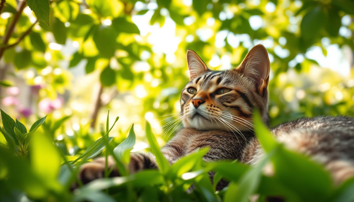 macka-poletje-nega mačka poletje nega