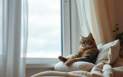 Mačji blog 23 Mačka in poletne nevihte – kako ublažiti občutljivost na hrup?