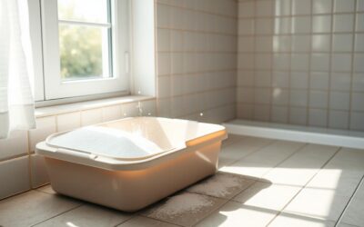 Kako poleti odstraniti vonj iz mačjega stranišča?