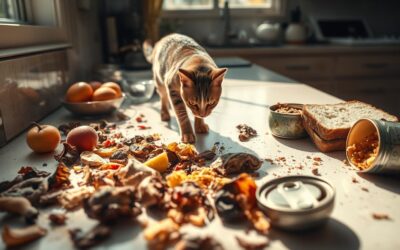 Pokvarjena hrana poleti – nevarnost za mačke