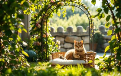 Najljubši kotički za počitek mačk poleti – ustvari jih tudi ti!