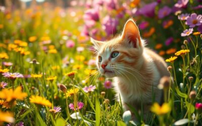 Mačji blog 24 Poletni cvetni prah in alergija pri mačkah