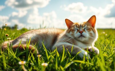 Poletne spalne navade mačke