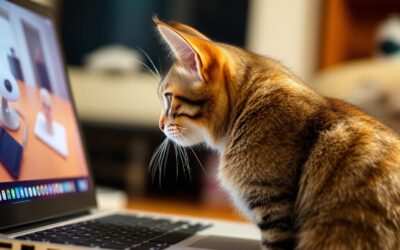 Mačji blog 23 Spremljanje mačke z web kamero – varnost ali paranoja?