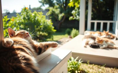 Mačji blog 16 Sprememba aktivnosti poleti – normalno vedenje?