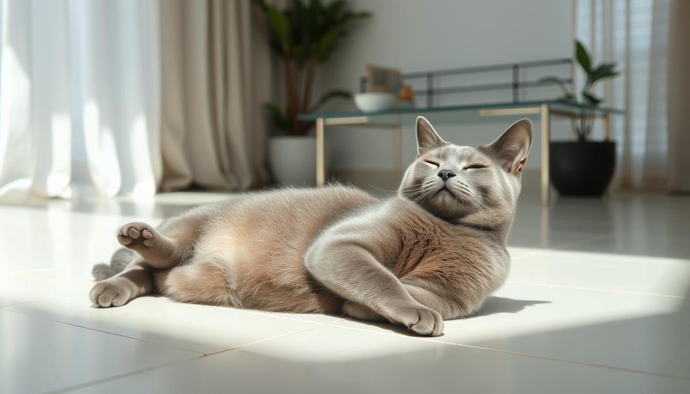 mačka poletje v stanovanju