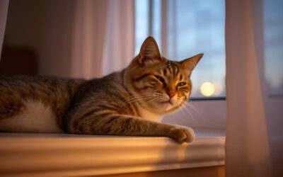Mačji blog 21 Večerni mir pri mački – kako ga zagotoviti?