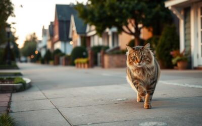 Mačji blog 17 Večerni sprehodi z mačko – kaj je treba vedeti?
