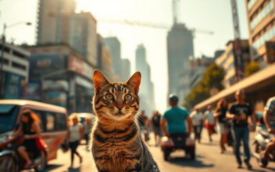 Mačji blog 20 Kako mestni hrup poleti vpliva na mačko?