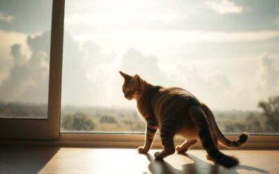 Zakaj je mačka lahko nemirna med poletnimi vročinskimi frontami?