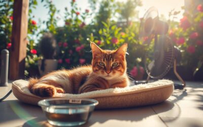 Mačji blog 17 Toplotni udar pri mačkah – kako jo zaščititi poleti?