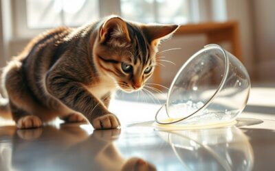 Mačji blog 24 Zakaj vedno prevrne posodo z vodo?