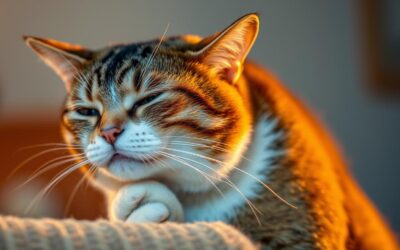 Mačji blog 18 Mačka se pogosto praska pod brado – alergija?