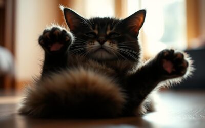 Mačka se uleže med mijavkanjem – bolečina ali igra?