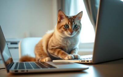 Vedno se usede na računalnik, ko tipkam – želi pozornost?